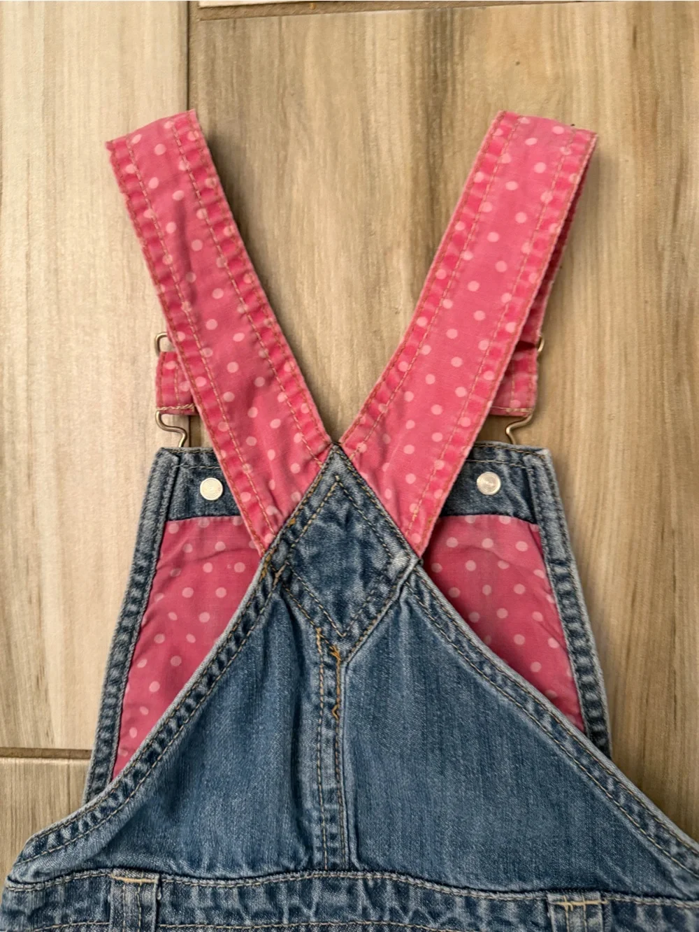 Vintage Y2K Oshkosh Floral Overalls Dress - Picture 9 of 11